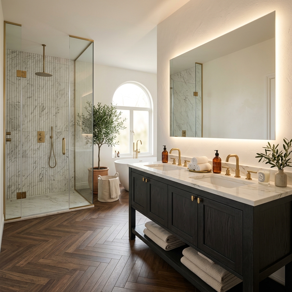 Salle de bain luxueuse
